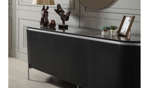 Medusa Home Mobilya - Tesla Silver Konsol