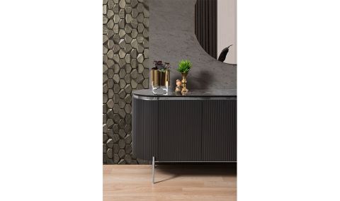 Medusa Home Mobilya - Tesla Silver Konsol