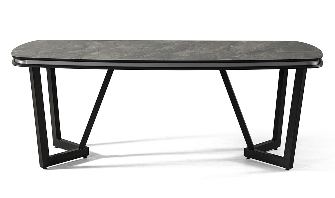 Medusa Home Mobilya - Tesla Silver Yemek Masası