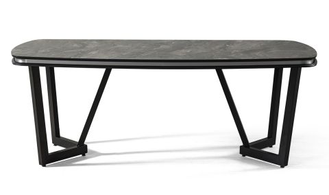 Medusa Home Mobilya - Tesla Silver Yemek Masası