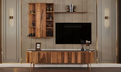 Medusa Home - Tesla Ceviz Tv Ünitesi Medusa Home - Tesla Ceviz Tv Ünitesi