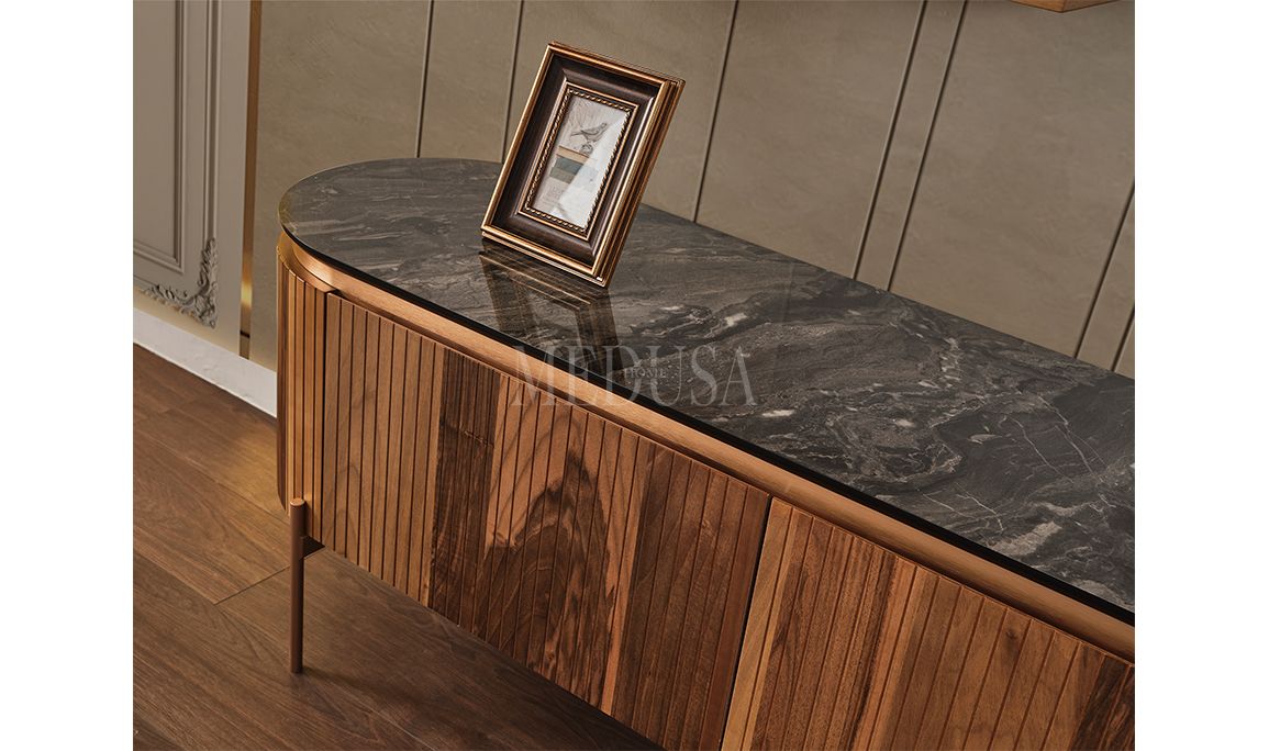 Medusa Home Mobilya - Tesla Ceviz Tv Ünitesi