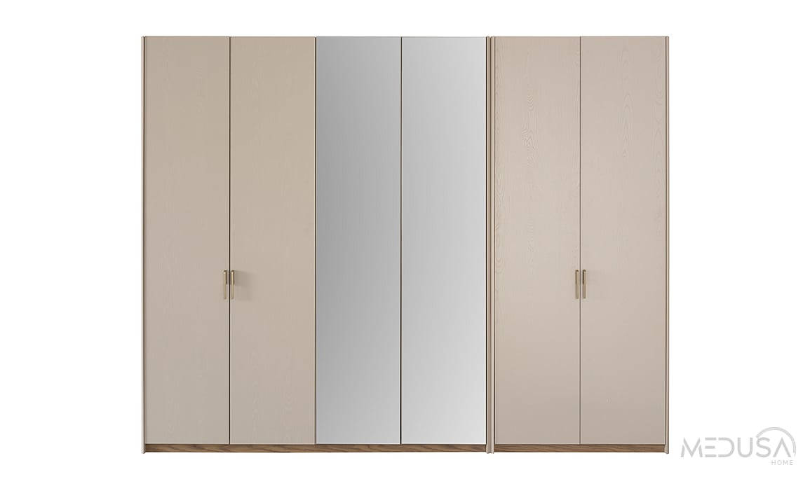 Medusa Home Mobilya - Tetra 6 Kapaklı Gardırop