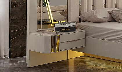 Medusa Home Mobilya - Tindra Luxury Karyola