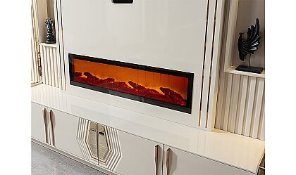 Medusa Home Mobilya - Tindra Luxury Şömineli Tv Ünitesi