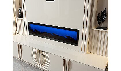 Medusa Home Mobilya - Tindra Luxury Şömineli Tv Ünitesi