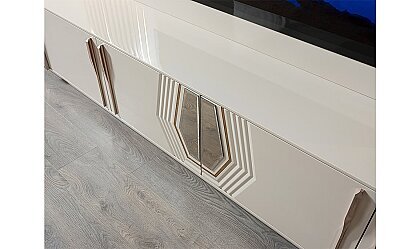 Medusa Home Mobilya - Tindra Luxury Şömineli Tv Ünitesi