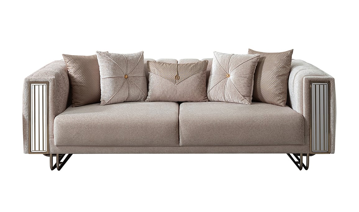 Medusa Home Mobilya - Tindra Luxury Üçlü Koltuk