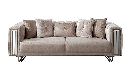 Medusa Home Mobilya - Tindra Luxury Üçlü Koltuk
