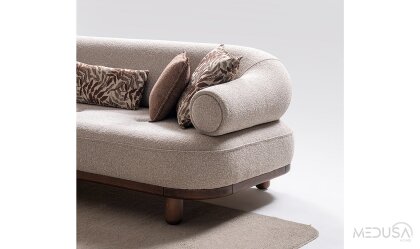 Medusa Home Mobilya - Tolun Üçlü Koltuk