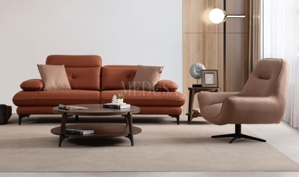 Medusa Home Mobilya - Torino Standart Üçlü Koltuk