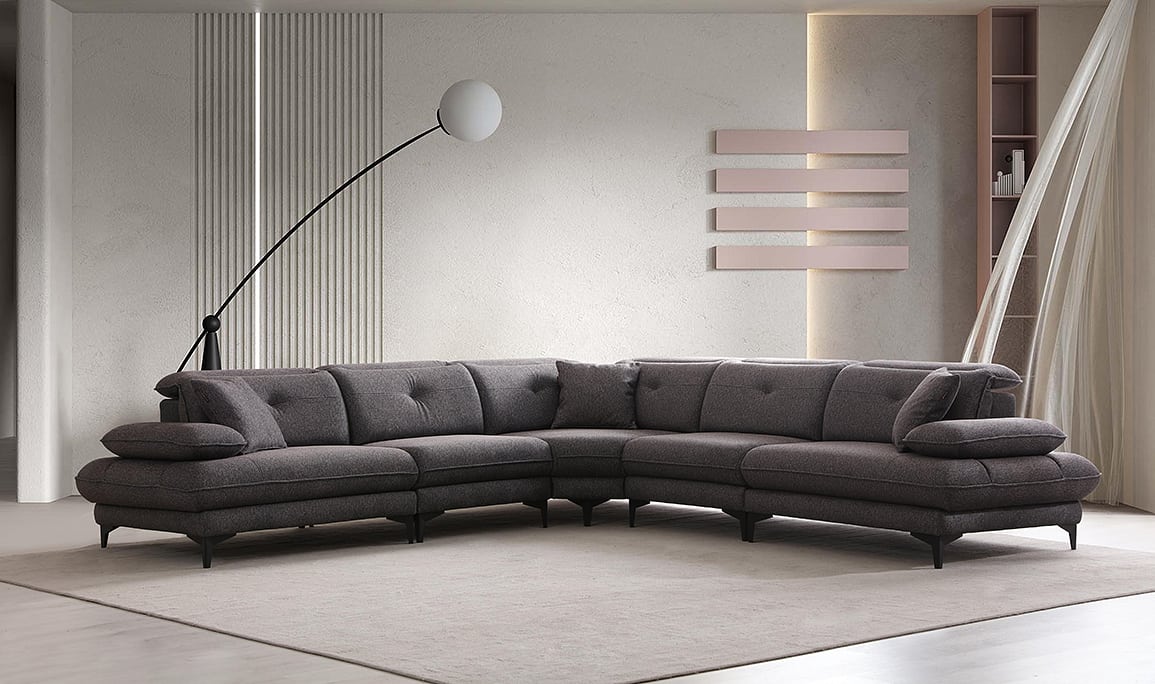 Medusa Home Mobilya - Torino Storm Köşe Takımı