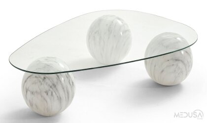 Medusa Home Mobilya - Torvi Mermer Ayaklı Cloud Orta Sehpa