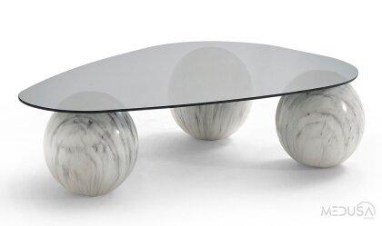 Medusa Home - Torvi Mermer Ayaklı Silver Orta Sehpa Medusa Home - Torvi Mermer Ayaklı Silver Orta Sehpa