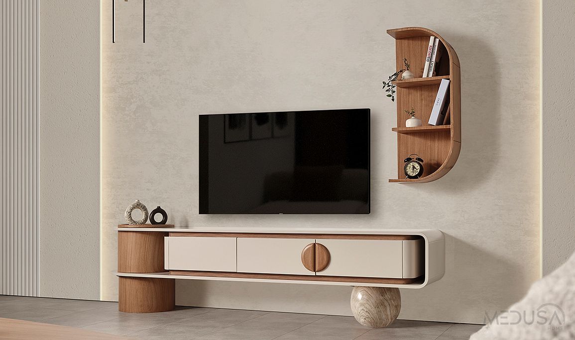 Medusa Home Mobilya - Torvi Meşe Tv Ünitesi