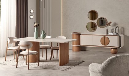 Medusa Home Mobilya - Torvi Meşe Yemek Odası - Modern Yemek Odaları Medusa Home Mobilya - Torvi Meşe Yemek Odası - Modern Yemek Odaları