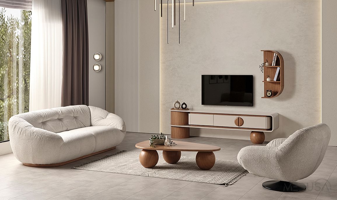 Medusa Home Mobilya - Torvi Meşe Yemek Odası