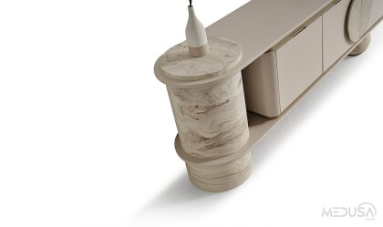 Medusa Home Mobilya - Torvi Traverten Konsol