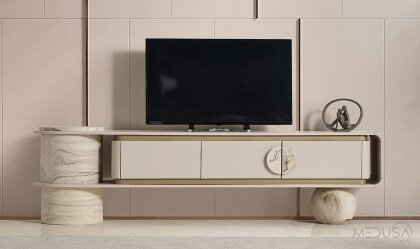 Medusa Home - Torvi Traverten Tv Sehpası Medusa Home - Torvi Traverten Tv Sehpası