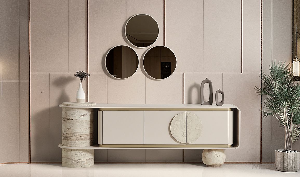 Medusa Home Mobilya - Torvi Traverten Yemek Odası