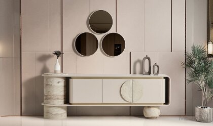 Medusa Home Mobilya - Torvi Traverten Yemek Odası