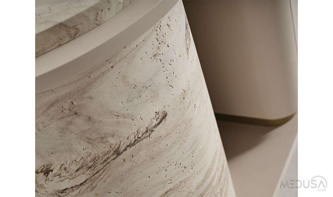 Medusa Home Mobilya - Torvi Traverten Yemek Odası