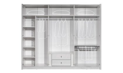 Medusa Home Mobilya - Trinity Menteşeli Gardırop