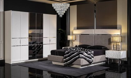 Medusa Home Mobilya - Trinity Menteşeli Yatak Odası