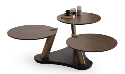 Medusa Home Mobilya - Trio Ceviz Orta Sehpa