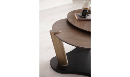 Medusa Home Mobilya - Trio Ceviz Orta Sehpa