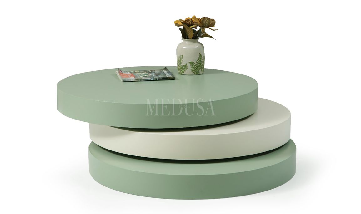 Medusa Home Mobilya - Triple Yuvarlak Orta Sehpa