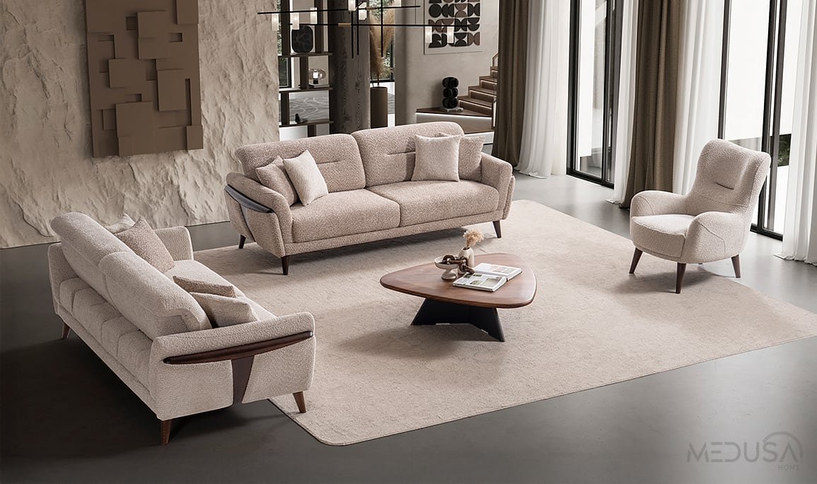 Medusa Home Mobilya - Truva Koltuk Takımı