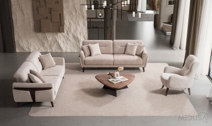 Medusa Home Mobilya - Truva Koltuk Takımı