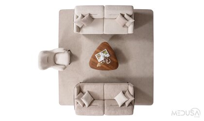 Medusa Home Mobilya - Truva Koltuk Takımı