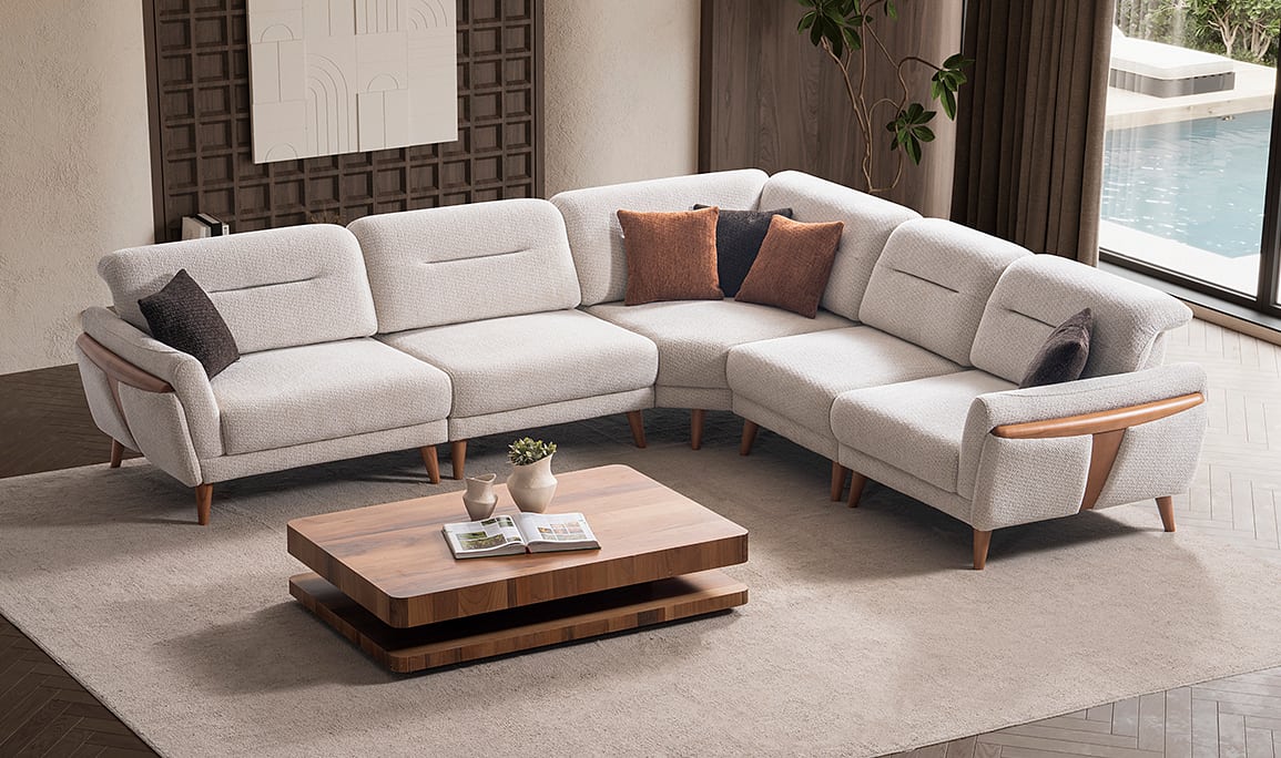 Medusa Home Mobilya - Truva Köşe Takımı