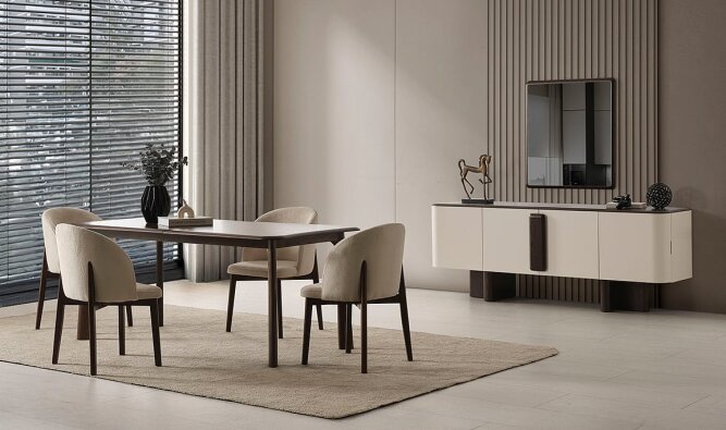 Medusa Home Mobilya - Truva Yemek Odası - Modern Yemek Odaları