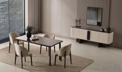 Medusa Home Mobilya - Truva Yemek Odası