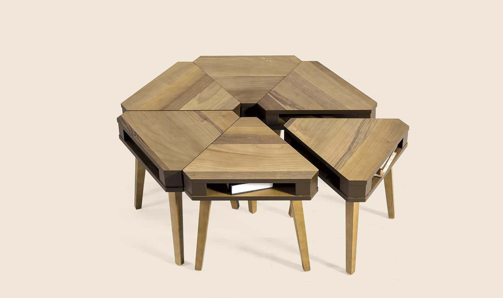 Medusa Home Mobilya - Tual 6'lı Orta Sehpa