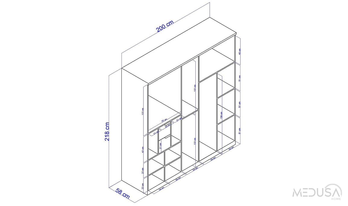Medusa Home Mobilya - Tunç Gardırop