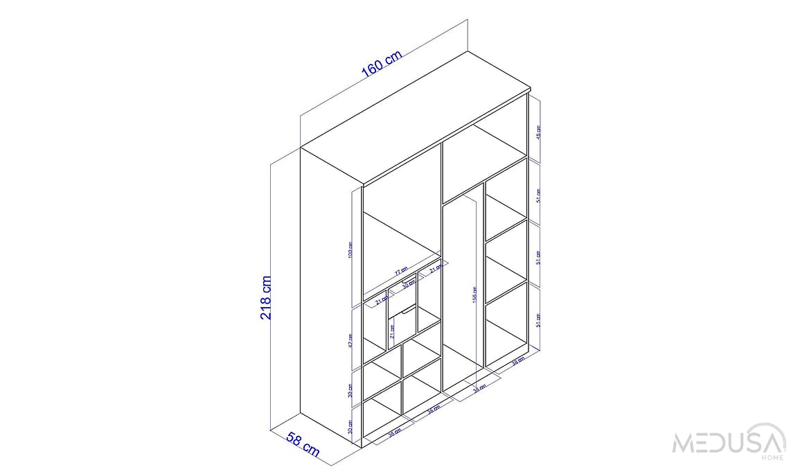 Medusa Home Mobilya - Tunç Gardırop
