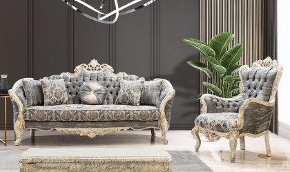 Medusa Home Mobilya - Turkuaz Avangarde Koltuk Takımı