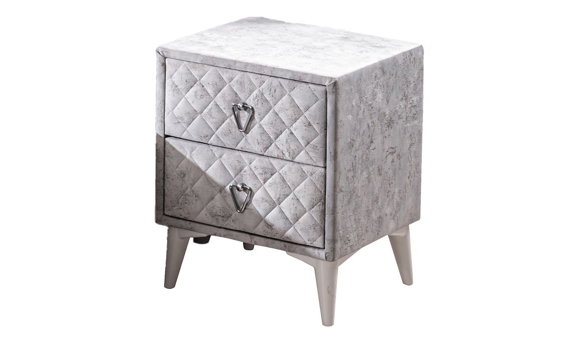 Medusa Home Mobilya - Twin Double Set Baza Başlık Yatak