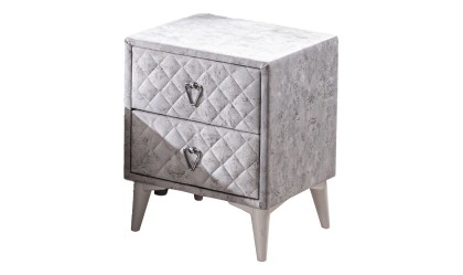 Medusa Home Mobilya - Twin Double Set Baza Başlık Yatak