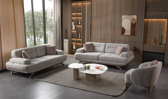 Medusa Home Mobilya - Valenca Koltuk Takımı - Modern Koltuk Takımları