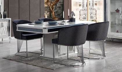 Medusa Home Mobilya - Valencia Luxury Sandalye