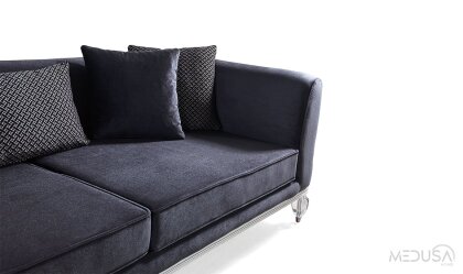 Medusa Home Mobilya - Valencia Luxury Üçlü Koltuk