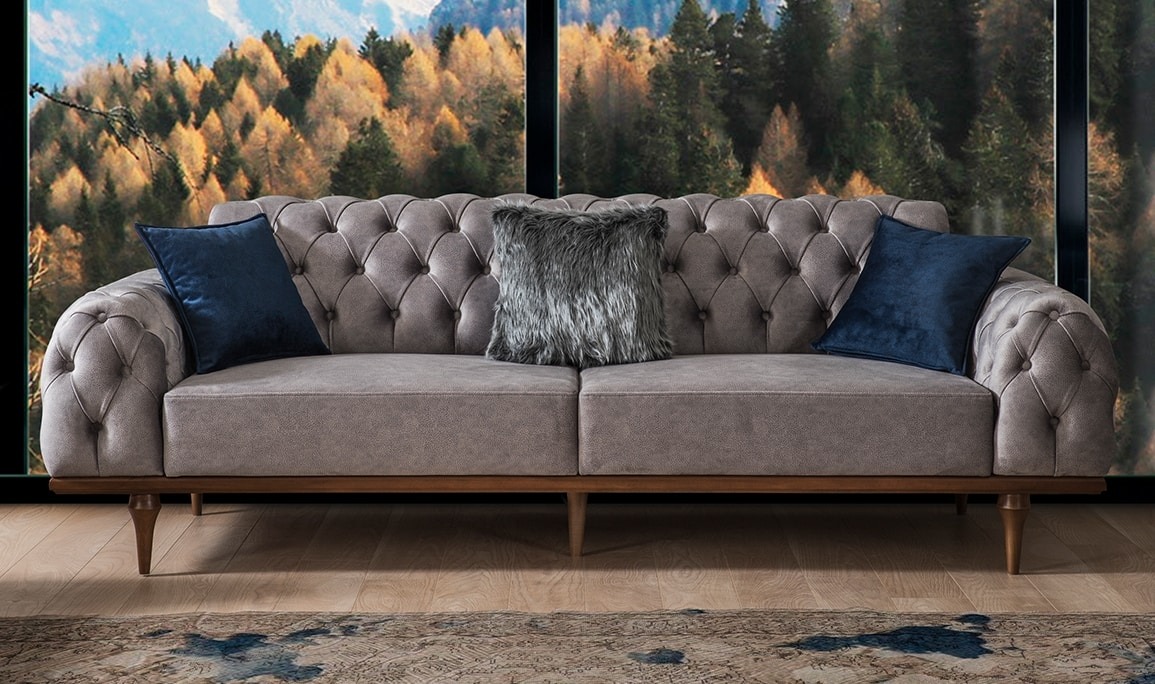 Medusa Home Mobilya - Valeria Koltuk Takımı Ceviz