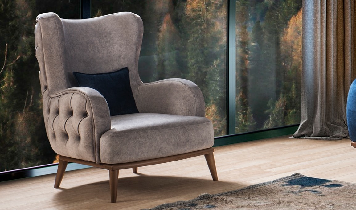 Medusa Home Mobilya - Valeria Koltuk Takımı Ceviz