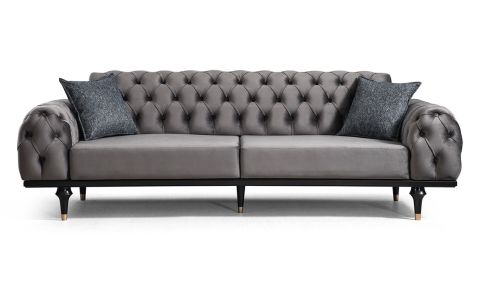 Medusa Home Mobilya - Valeria Koltuk Takımı Siyah