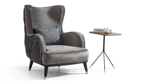 Medusa Home Mobilya - Valeria Koltuk Takımı Siyah